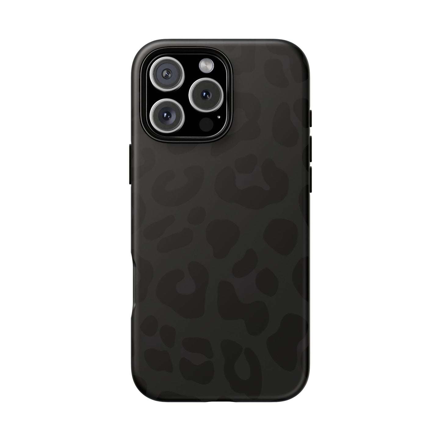 Black Leopard Phone Case | Matte & Glossy Tough Protective iPhone Case