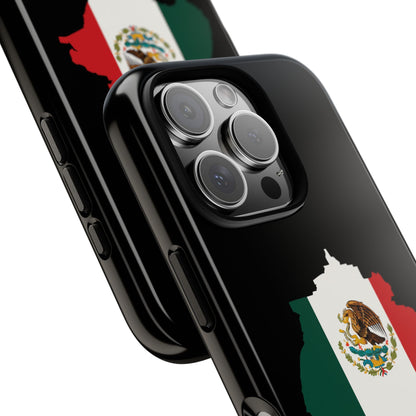 Aguascalientes Mexico Flag Map Phone Case | Mexican American Pride Tough Case for iPhone & Samsung