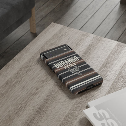 Durango Mexico Phone Case | Serape Scorpion Western Design | Mexican Heritage Tough Case for iPhone & Samsung