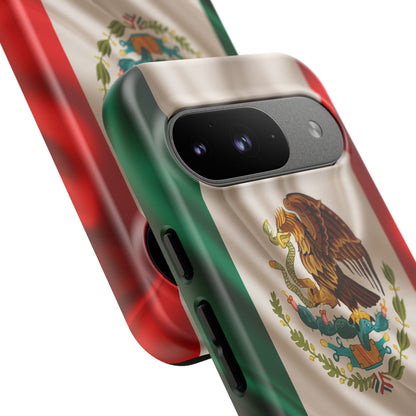 Mexico Flag Phone Case | Mexican Pride iPhone & Samsung Case | Tricolor Aesthetic Tough Protective Cover