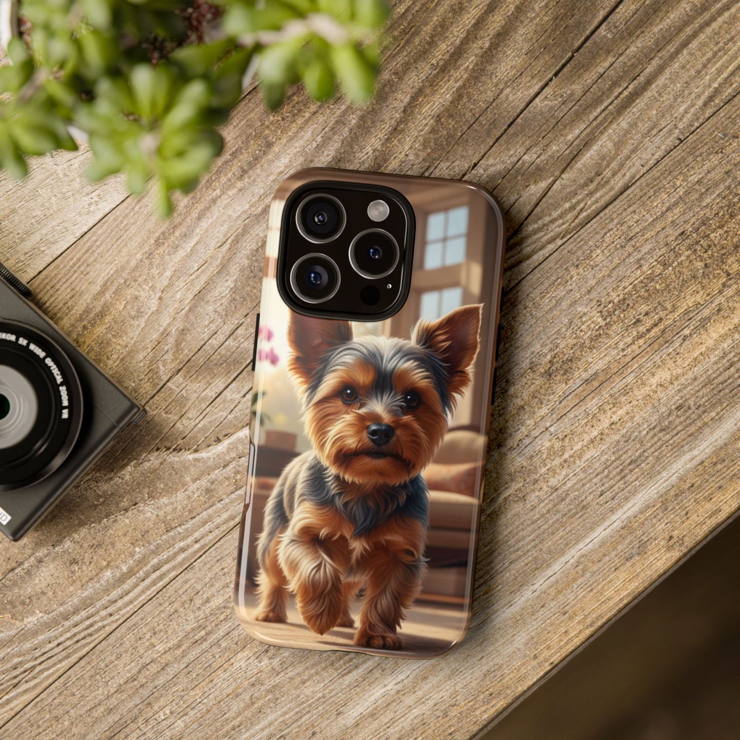 Yorkshire Terrier Phone Case – Cute Yorkie Puppy Tough Case (iPhone, Samsung, Pixel)