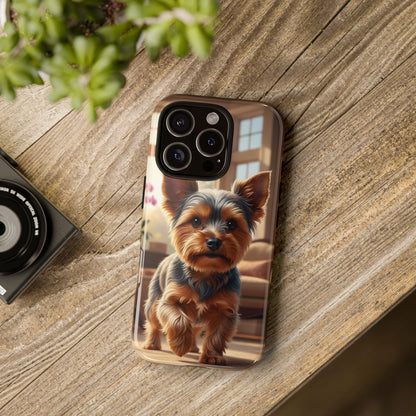Yorkshire Terrier Phone Case – Cute Yorkie Puppy Tough Case (iPhone, Samsung, Pixel)