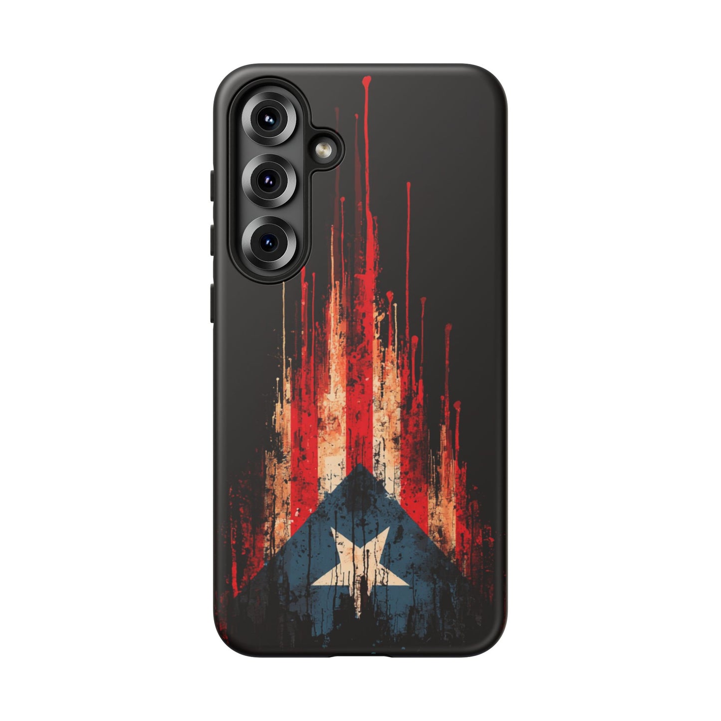 Puerto Rico Flag Phone Case | Distressed Puerto Rican Flag Tough Case | Boricua Pride Protective iPhone Samsung Cover
