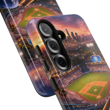 Baseball Sunset Stadium Phone Case LA Game Day Sports Aesthetic Case