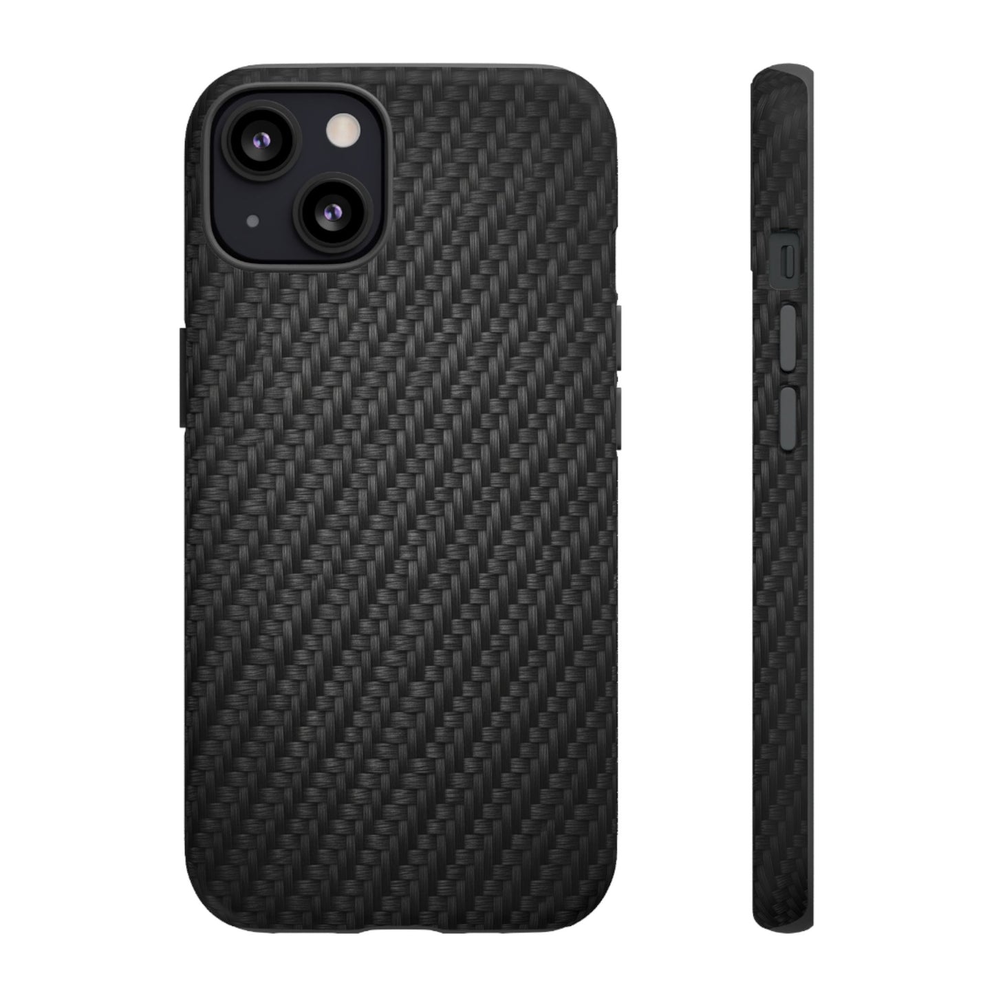 Carbon Fiber Inspired Phone Case – Rugged Slim Protective Tech Case for iPhone & Samsung