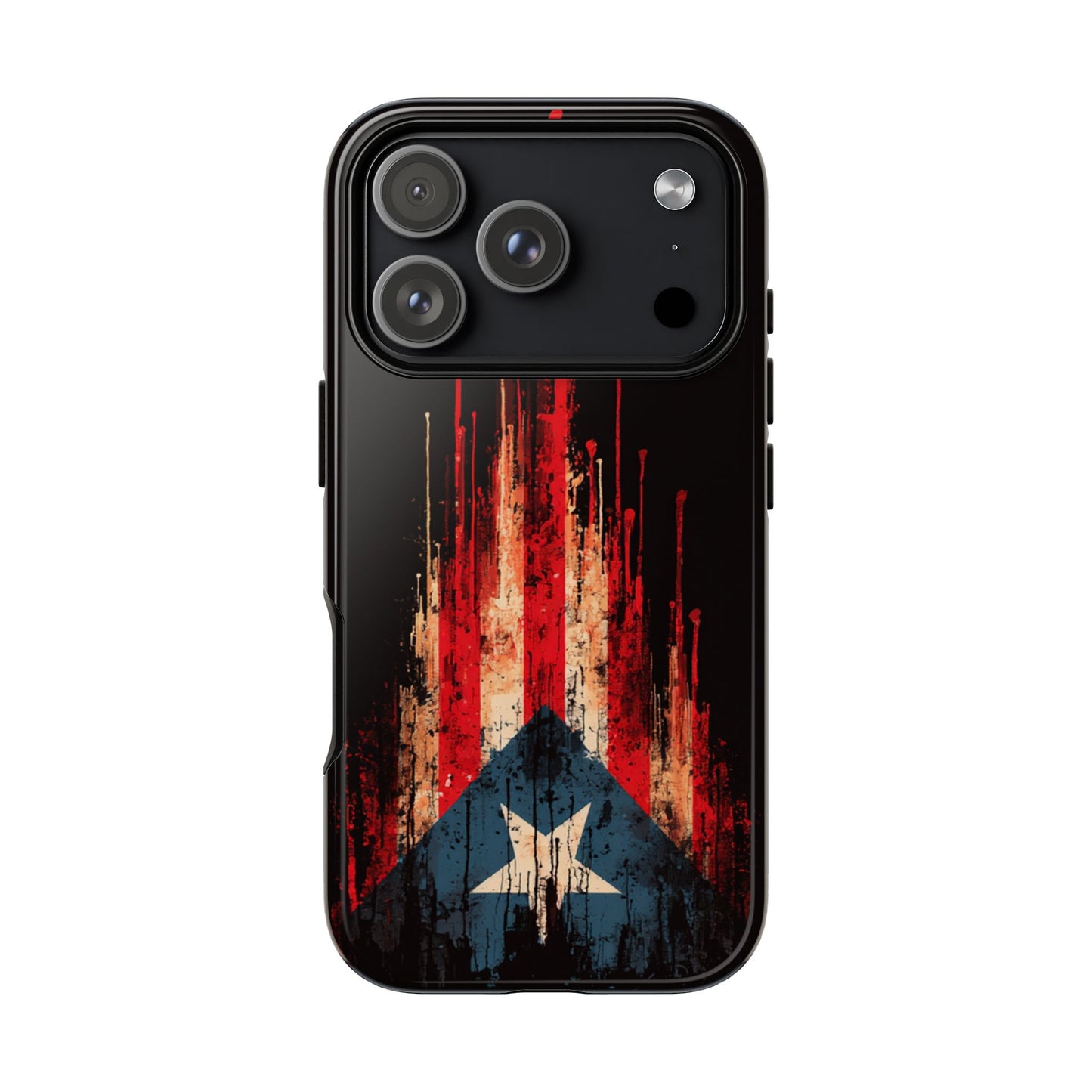Puerto Rico Flag Phone Case | Distressed Puerto Rican Flag Tough Case | Boricua Pride Protective iPhone Samsung Cover