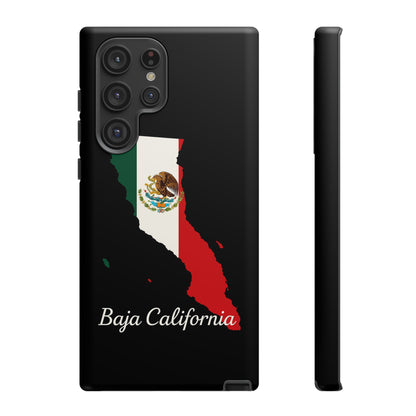 Baja California Mexico Flag Map Phone Case | Mexican American Pride Tough Case for iPhone & Samsung