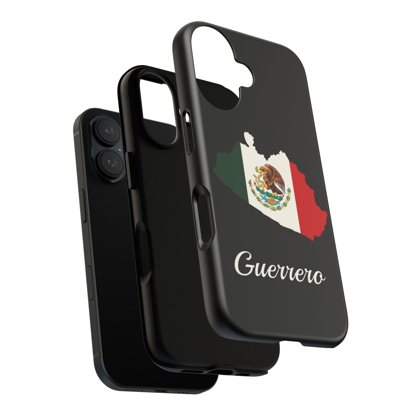 Guerrero Mexico Flag Map Phone Case | Mexican American Pride Tough Case for iPhone & Samsung