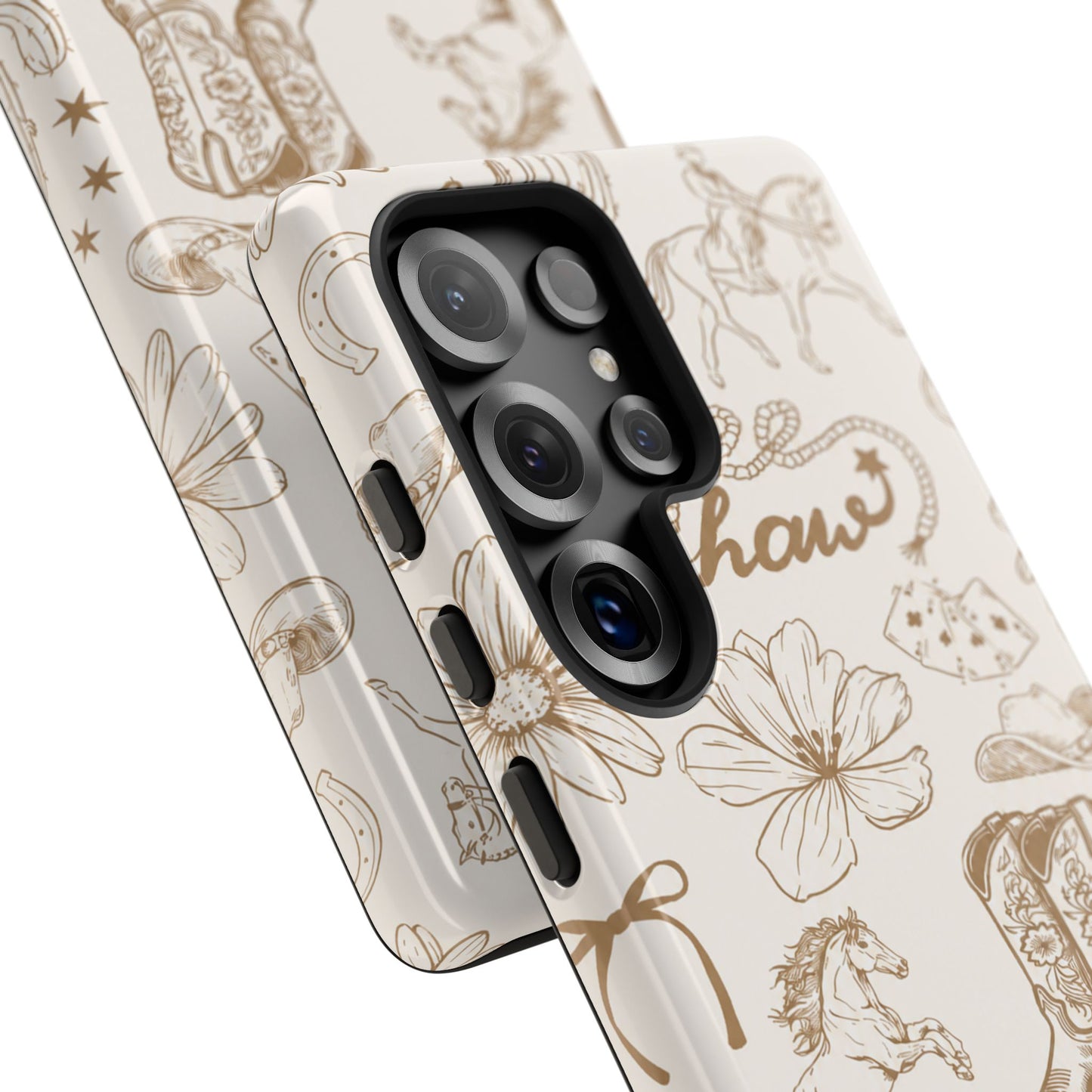 Western Cowgirl Phone Case for iPhone Samsung Galaxy Pixel Tough Case