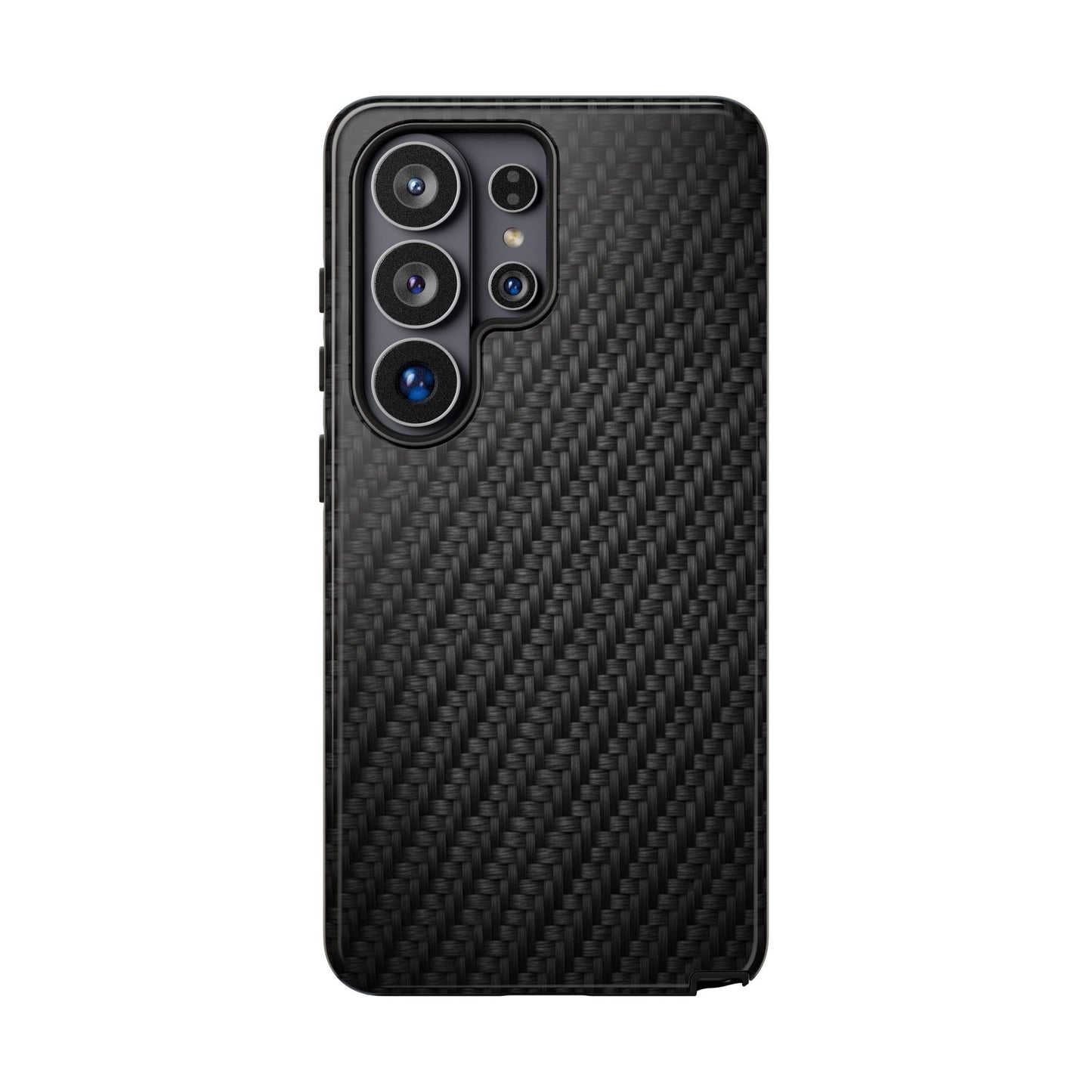 Carbon Fiber Inspired Phone Case – Rugged Slim Protective Tech Case for iPhone & Samsung