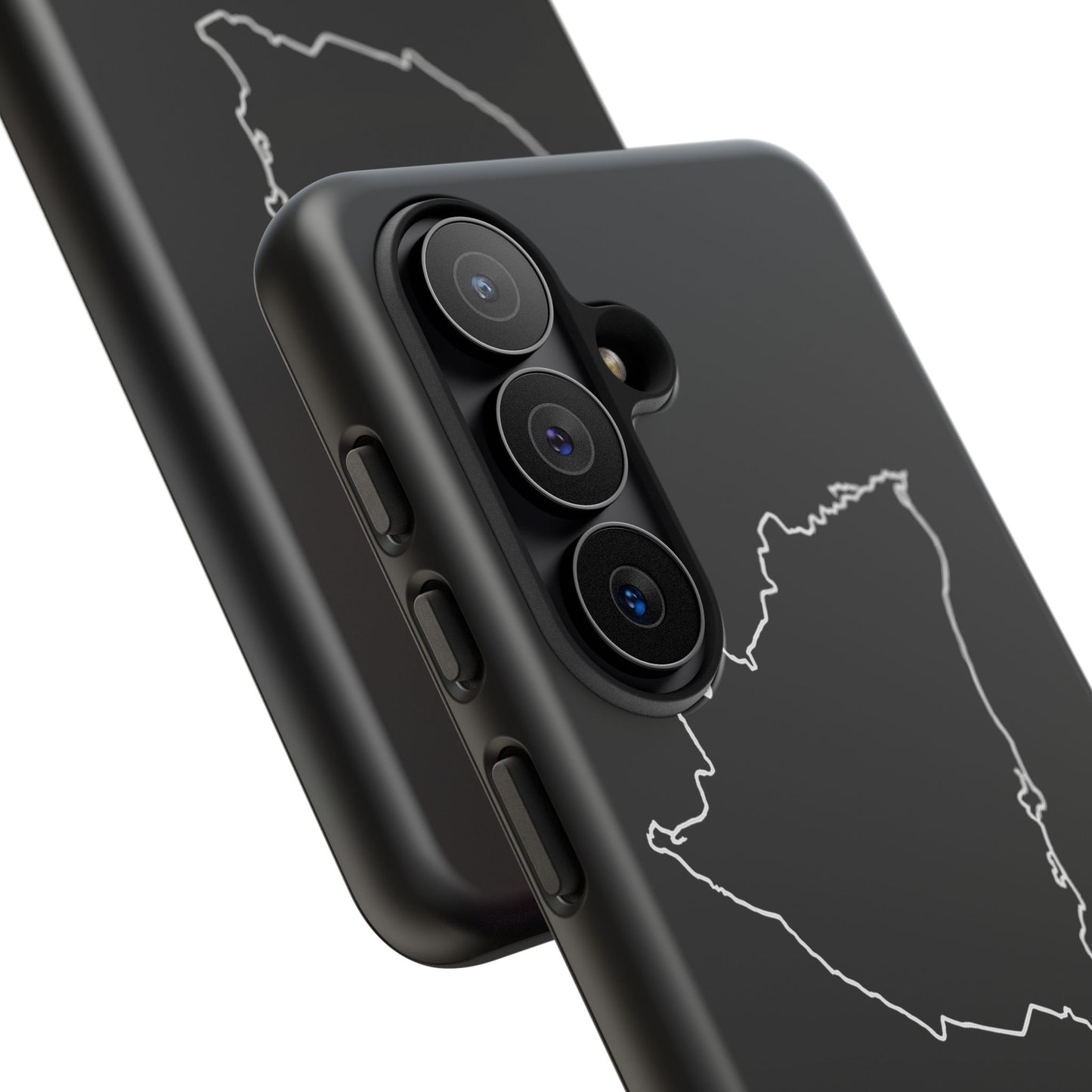 Nicaragua Outline Phone Case – Minimal Country Map Tough Case (iPhone, Samsung, Pixel)