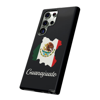 Guanajuato Mexico Flag Map Phone Case | Mexican American Pride Tough Case for iPhone & Samsung