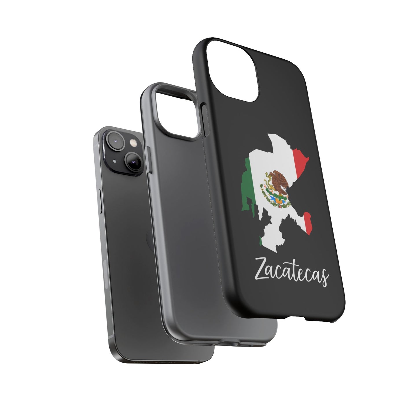 Zacatecas Mexico Flag Map Phone Case | Mexican American Pride Tough Case for iPhone & Samsung