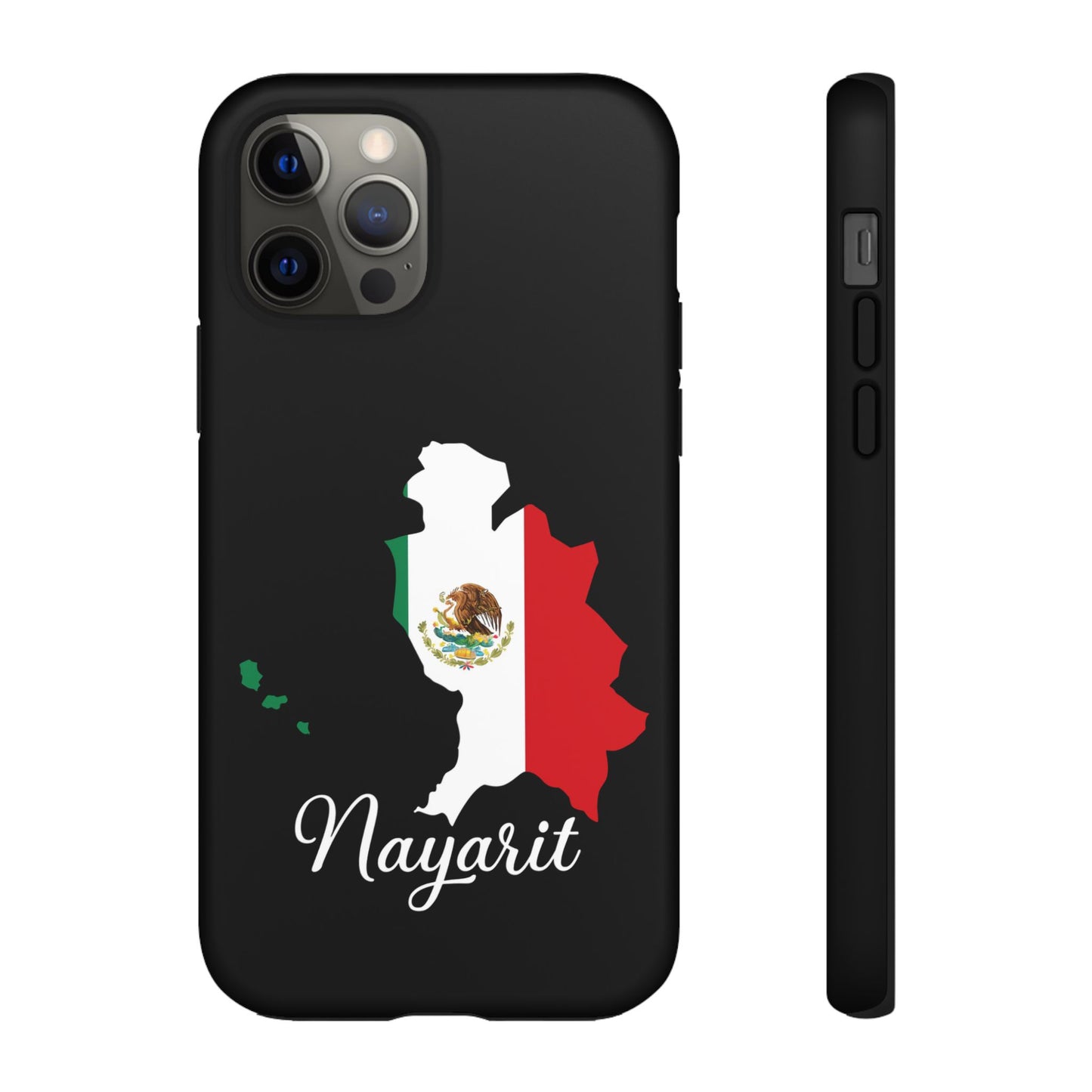 Nayarit Mexico Flag Map Phone Case | Mexican American Pride Tough Case for iPhone & Samsung