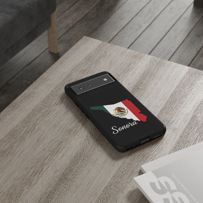 Sonora Mexico Flag Map Phone Case | Mexican American Pride Tough Case for iPhone & Samsung