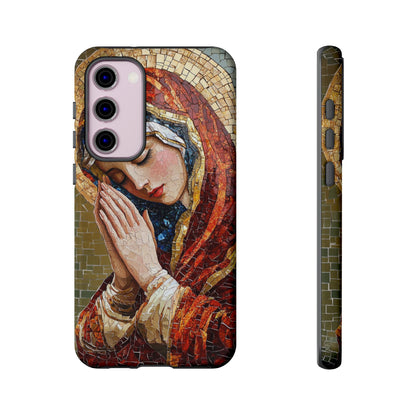 Virgin Mary Phone Case, Catholic Phone Case, Christian Aesthetic Case, Religious iPhone Case, Saint Art Case, Faith Gift