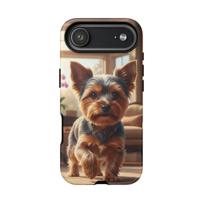 Yorkshire Terrier Phone Case – Cute Yorkie Puppy Tough Case (iPhone, Samsung, Pixel)