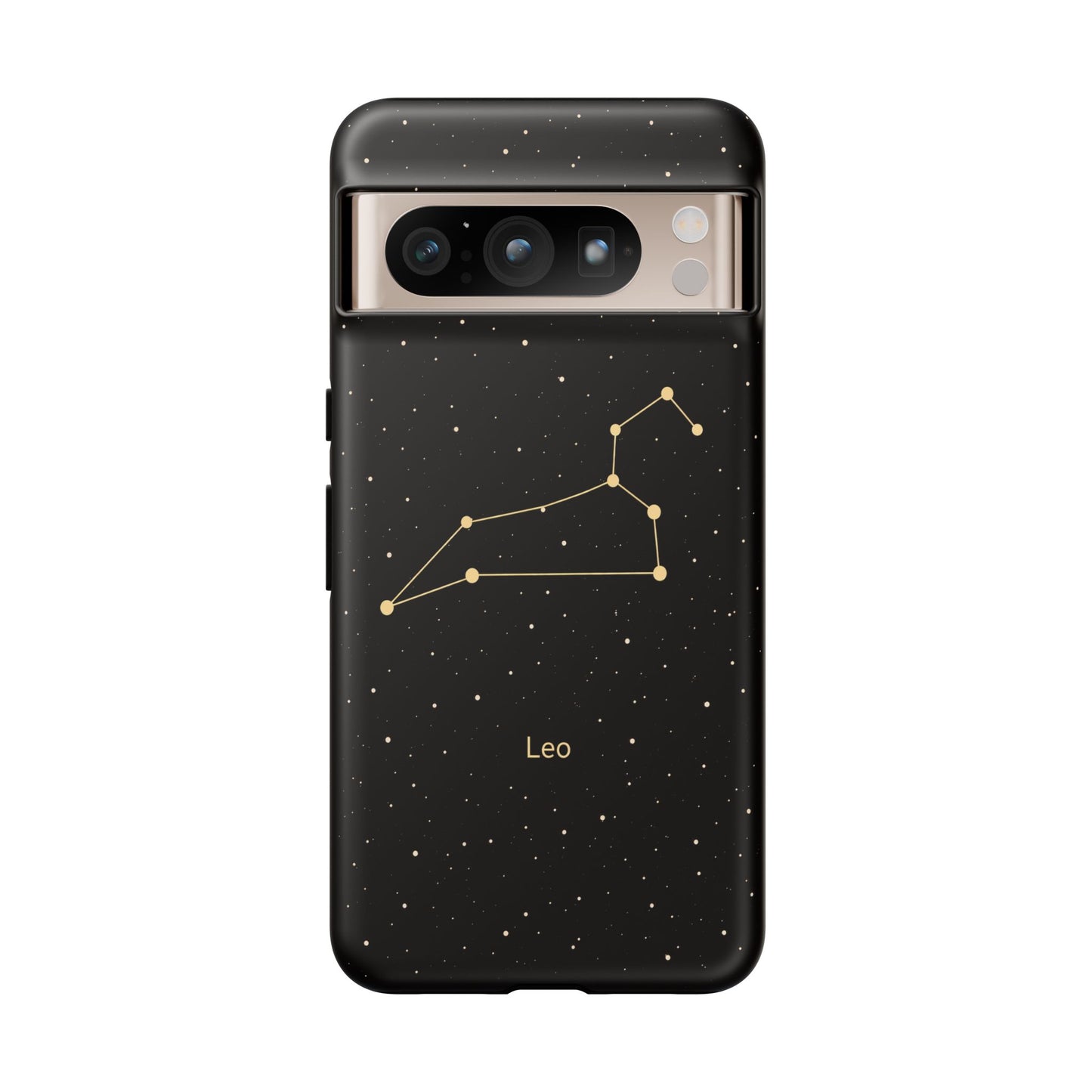 Leo Zodiac Constellation Phone Case – Luxe Gold Celestial Cover