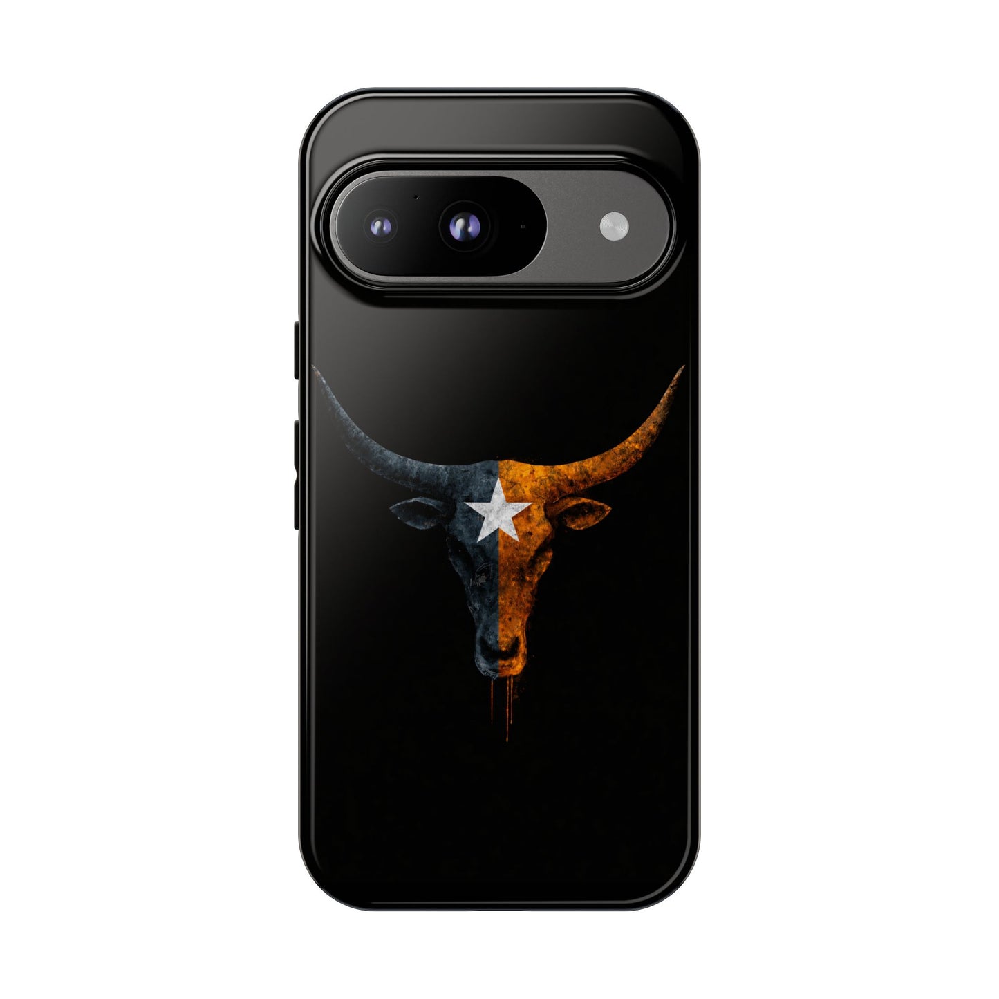Texas Longhorn Skull Phone Case Western Cowboy Bull iPhone Samsung Cover