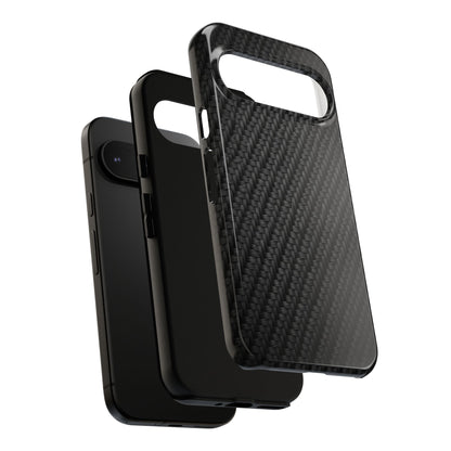 Carbon Fiber Inspired Phone Case – Rugged Slim Protective Tech Case for iPhone & Samsung