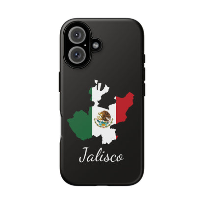 Jalisco Mexico Flag Map Phone Case | Mexican American Pride Tough Case for iPhone & Samsung
