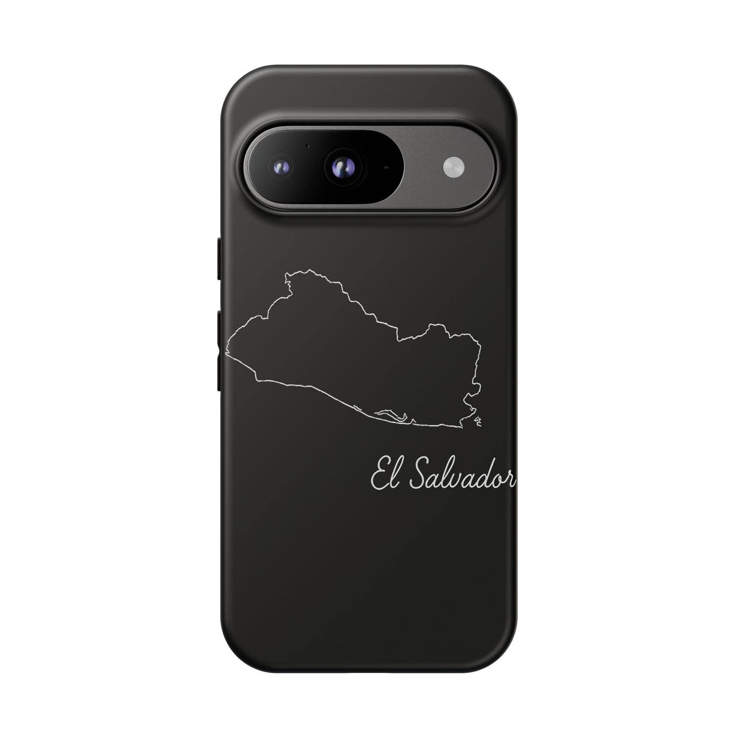 El Salvador Outline Phone Case – Minimal Country Map Tough Case (iPhone, Samsung, Pixel)