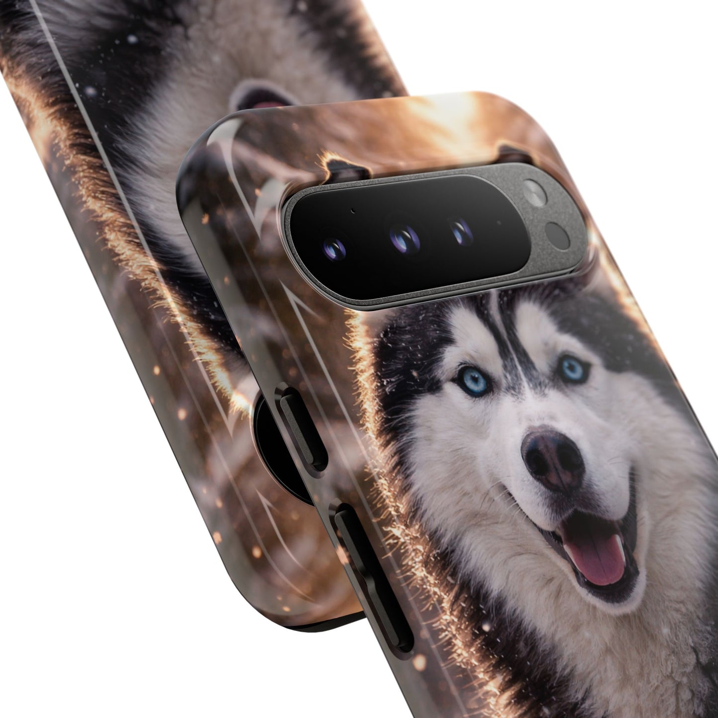 Siberian Husky Tough Phone Case | Blue Eyes Dog Cover Protective iPhone Case