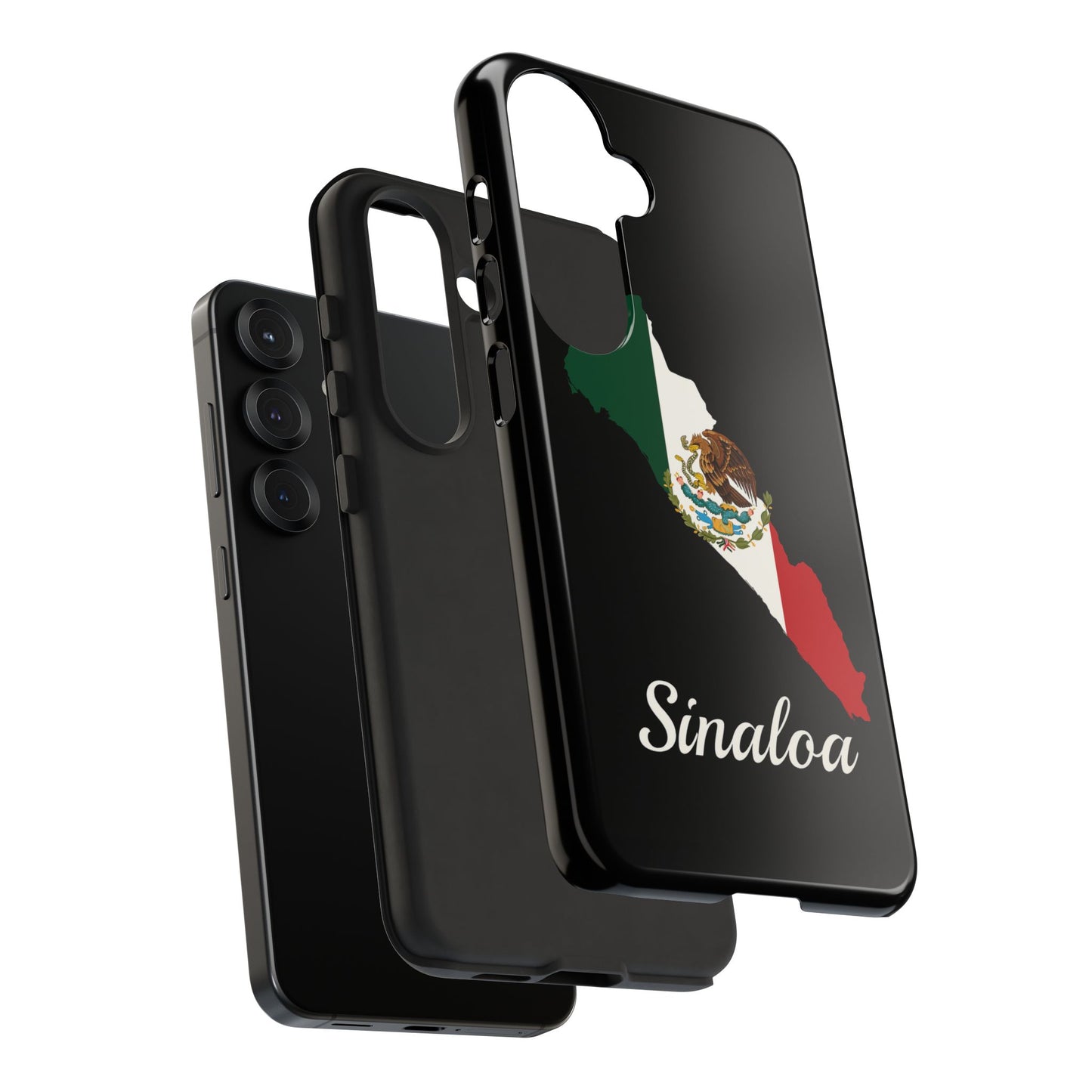 Sinaloa Mexico Flag Map Phone Case | Mexican American Pride Tough Case for iPhone & Samsung