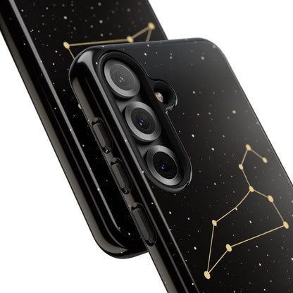 Leo Zodiac Constellation Phone Case – Luxe Gold Celestial Cover