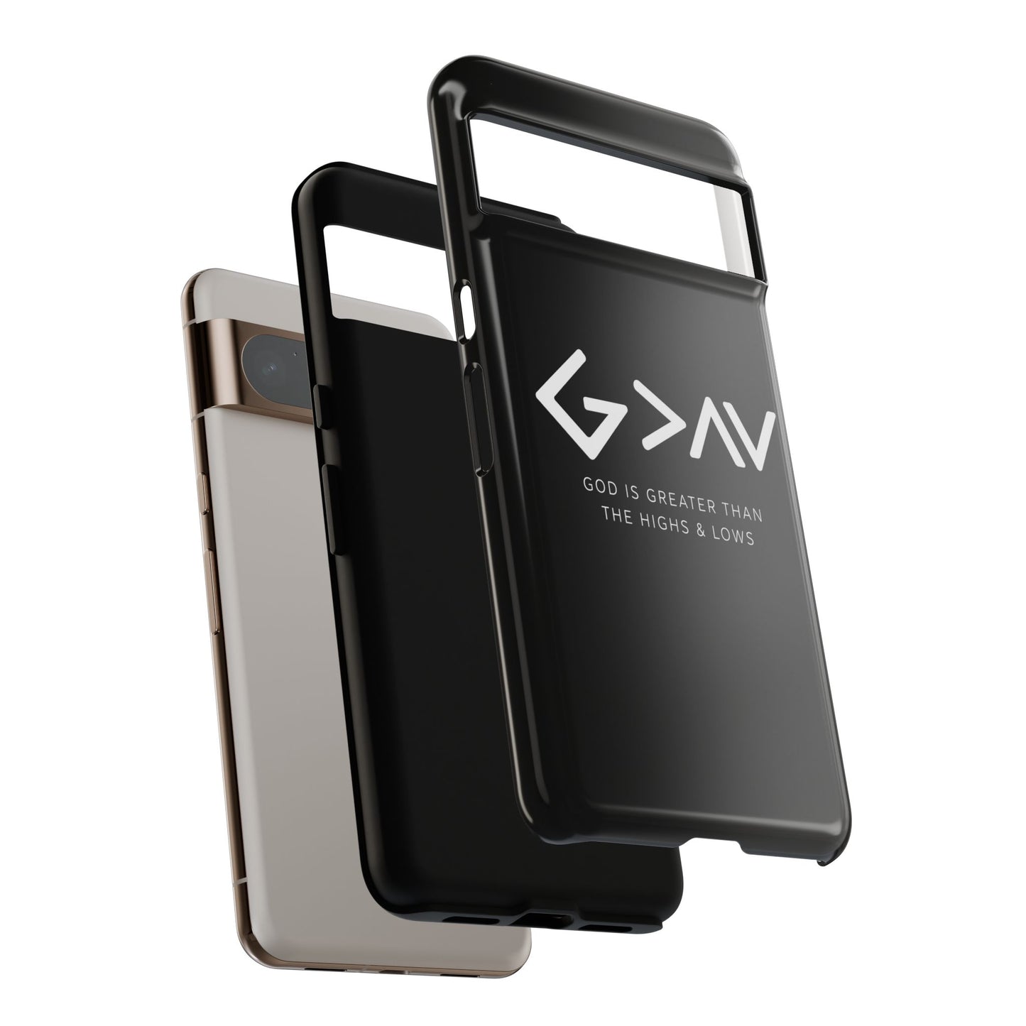 God Is Greater Than The Highs & Lows G>∧∨ Christian Phone Case
