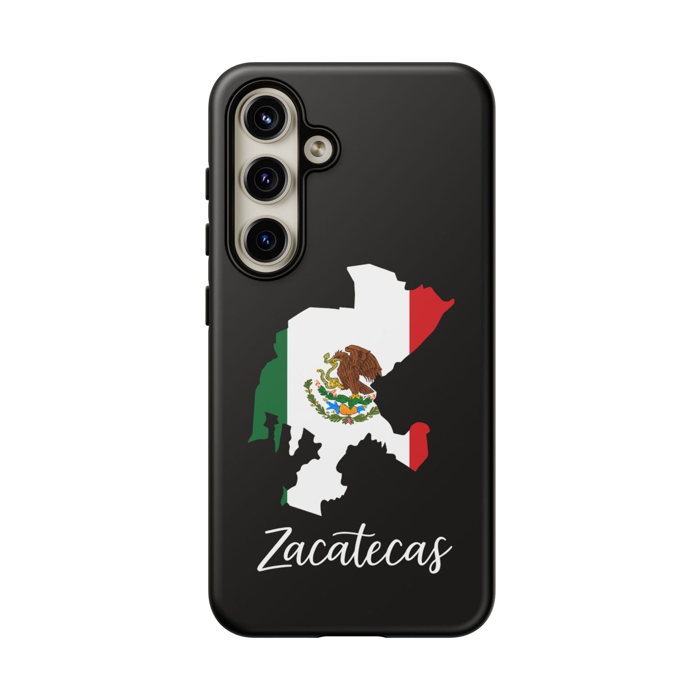 Zacatecas Mexico Flag Map Phone Case | Mexican American Pride Tough Case for iPhone & Samsung