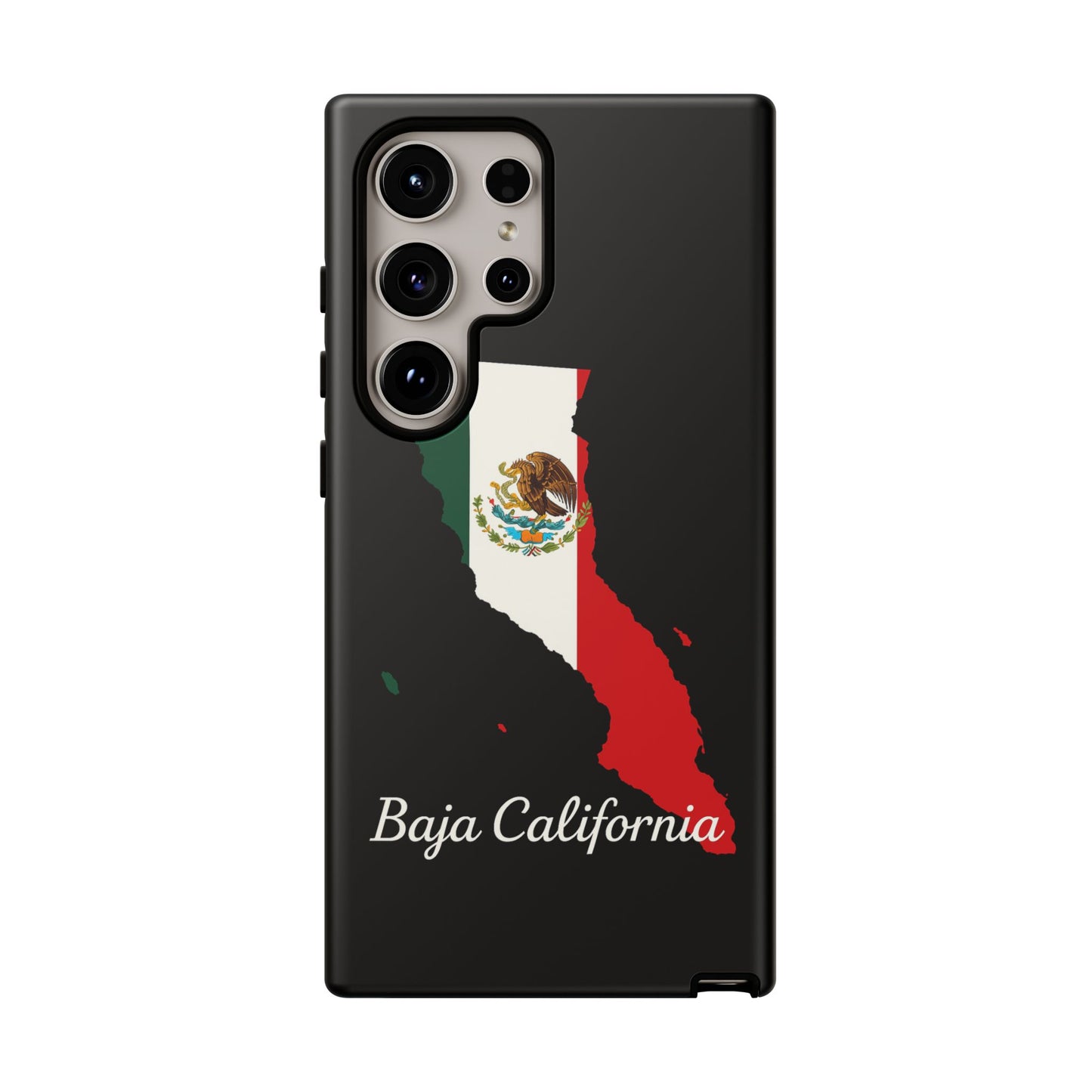 Baja California Mexico Flag Map Phone Case | Mexican American Pride Tough Case for iPhone & Samsung