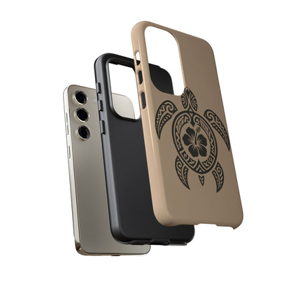 Polynesian Turtle Phone Case | Hawaiian Beach Tough Cover