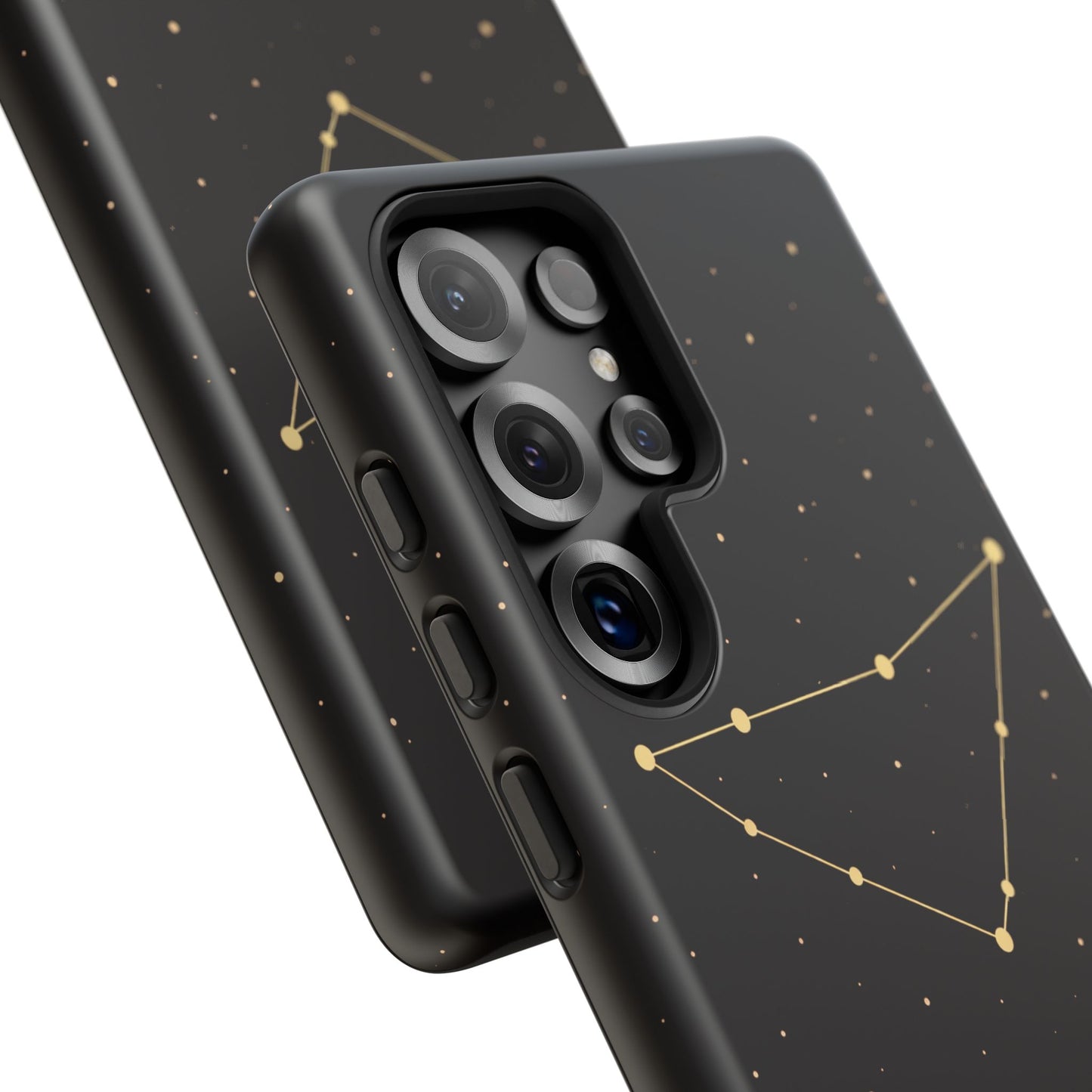 Capricorn Zodiac Constellation Phone Case – Luxe Gold Celestial Cover