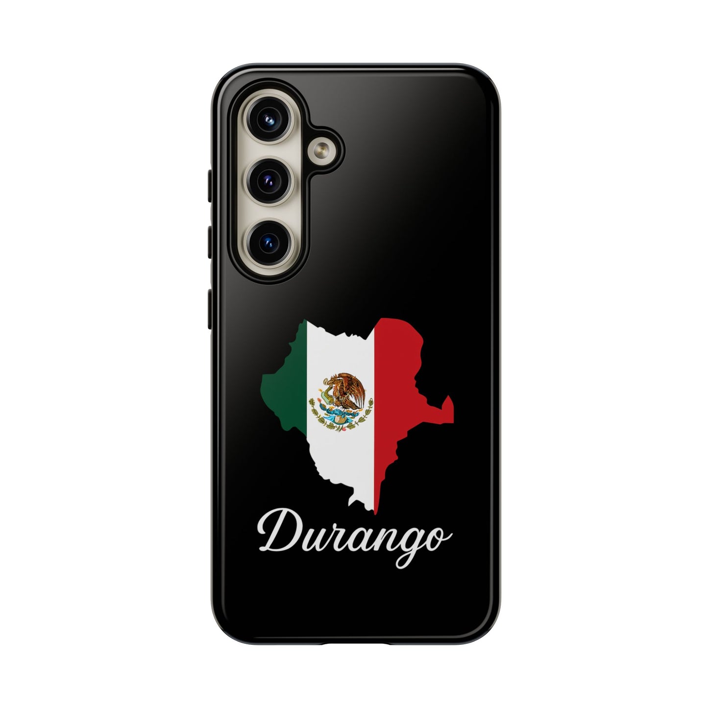 Durango Mexico Flag Map Phone Case | Mexican American Pride Tough Case for iPhone & Samsung