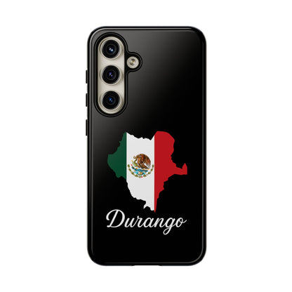 Durango Mexico Flag Map Phone Case | Mexican American Pride Tough Case for iPhone & Samsung