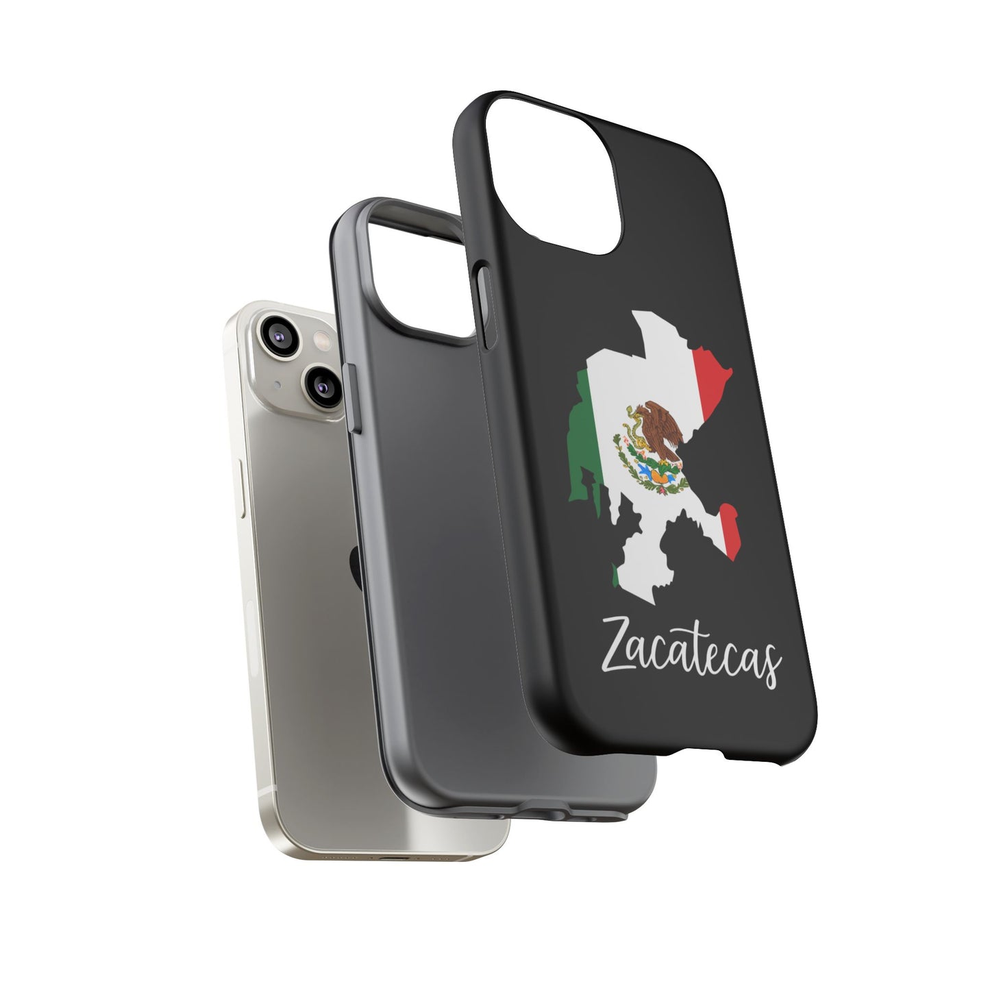 Zacatecas Mexico Flag Map Phone Case | Mexican American Pride Tough Case for iPhone & Samsung