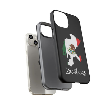 Zacatecas Mexico Flag Map Phone Case | Mexican American Pride Tough Case for iPhone & Samsung