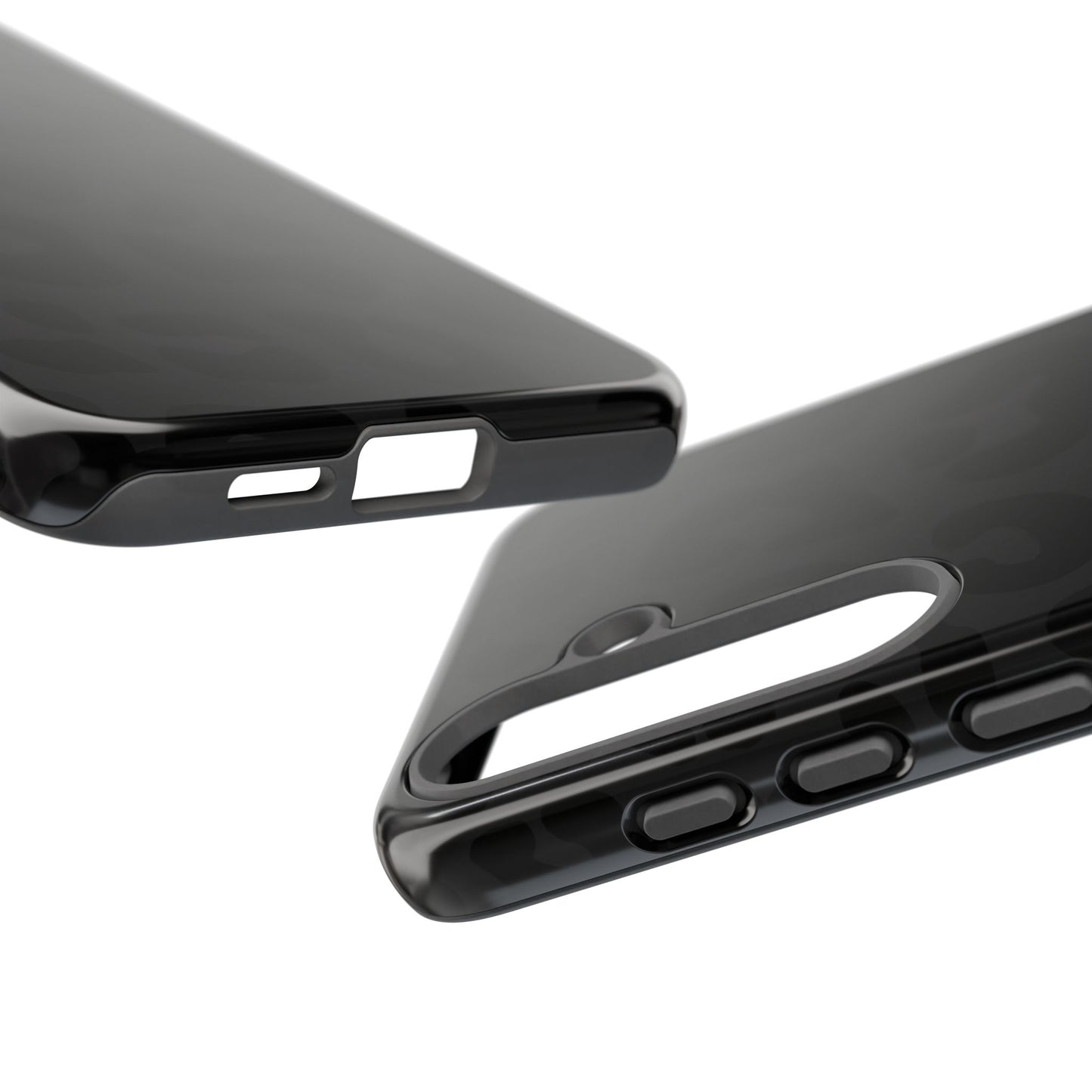 Black Leopard Phone Case | Matte & Glossy Tough Protective iPhone Case