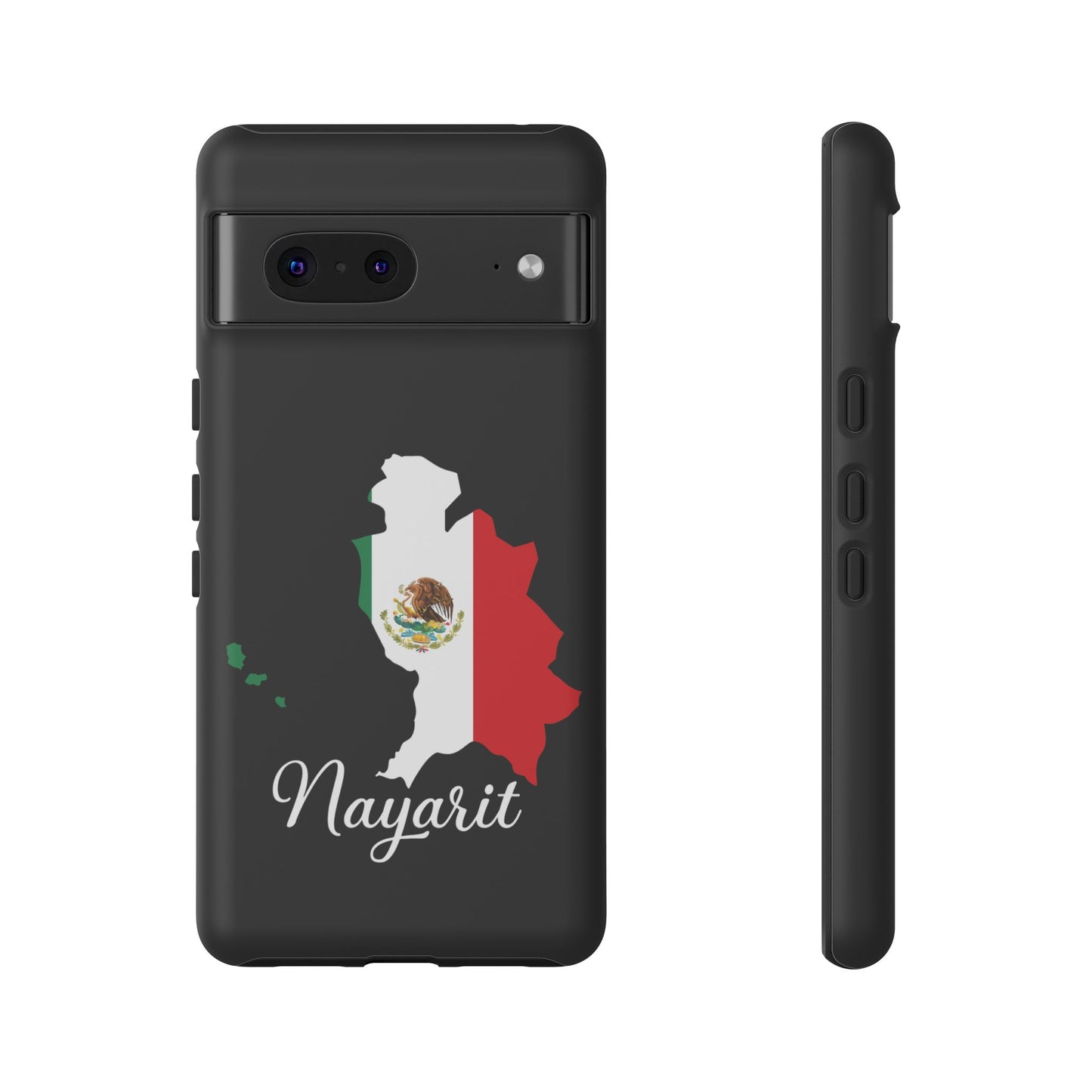 Nayarit Mexico Flag Map Phone Case | Mexican American Pride Tough Case for iPhone & Samsung