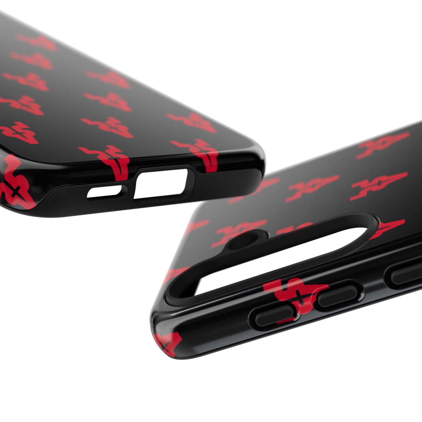 Mazatlán Bull Phone Case – Black Red Streetwear Tough Shockproof Cover