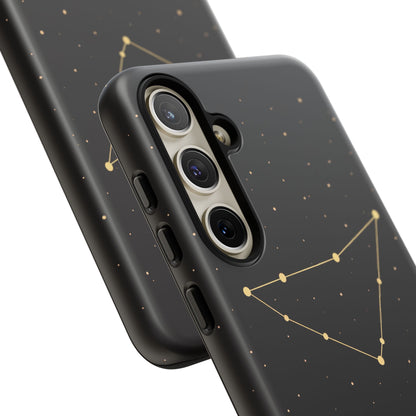 Capricorn Zodiac Constellation Phone Case – Luxe Gold Celestial Cover