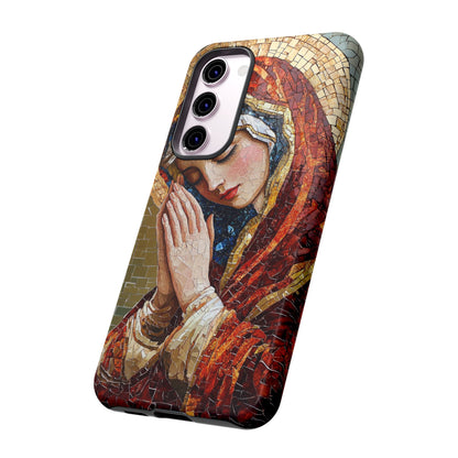 Virgin Mary Phone Case, Catholic Phone Case, Christian Aesthetic Case, Religious iPhone Case, Saint Art Case, Faith Gift