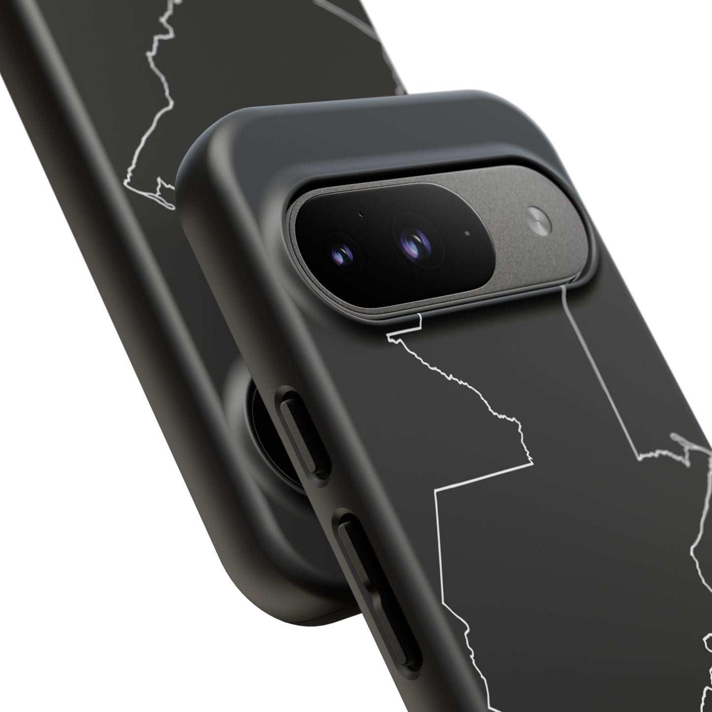 Guatemala Outline Phone Case – Minimal Country Map Tough Case (iPhone, Samsung, Pixel)