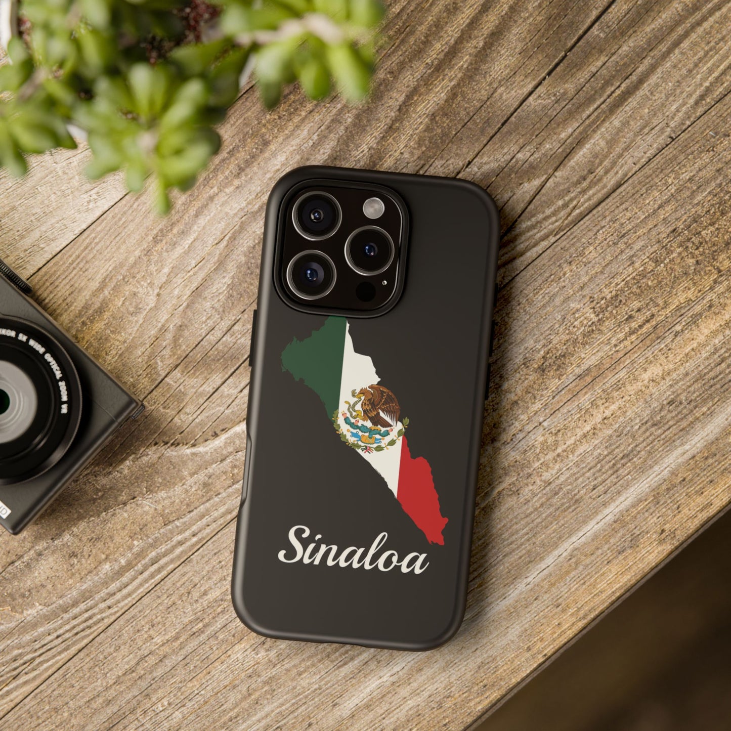 Sinaloa Mexico Flag Map Phone Case | Mexican American Pride Tough Case for iPhone & Samsung