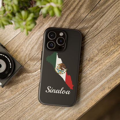 Sinaloa Mexico Flag Map Phone Case | Mexican American Pride Tough Case for iPhone & Samsung