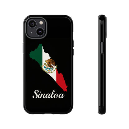 Sinaloa Mexico Flag Map Phone Case | Mexican American Pride Tough Case for iPhone & Samsung