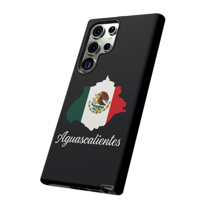 Aguascalientes Mexico Flag Map Phone Case | Mexican American Pride Tough Case for iPhone & Samsung