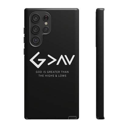 God Is Greater Than The Highs & Lows G>∧∨ Christian Phone Case