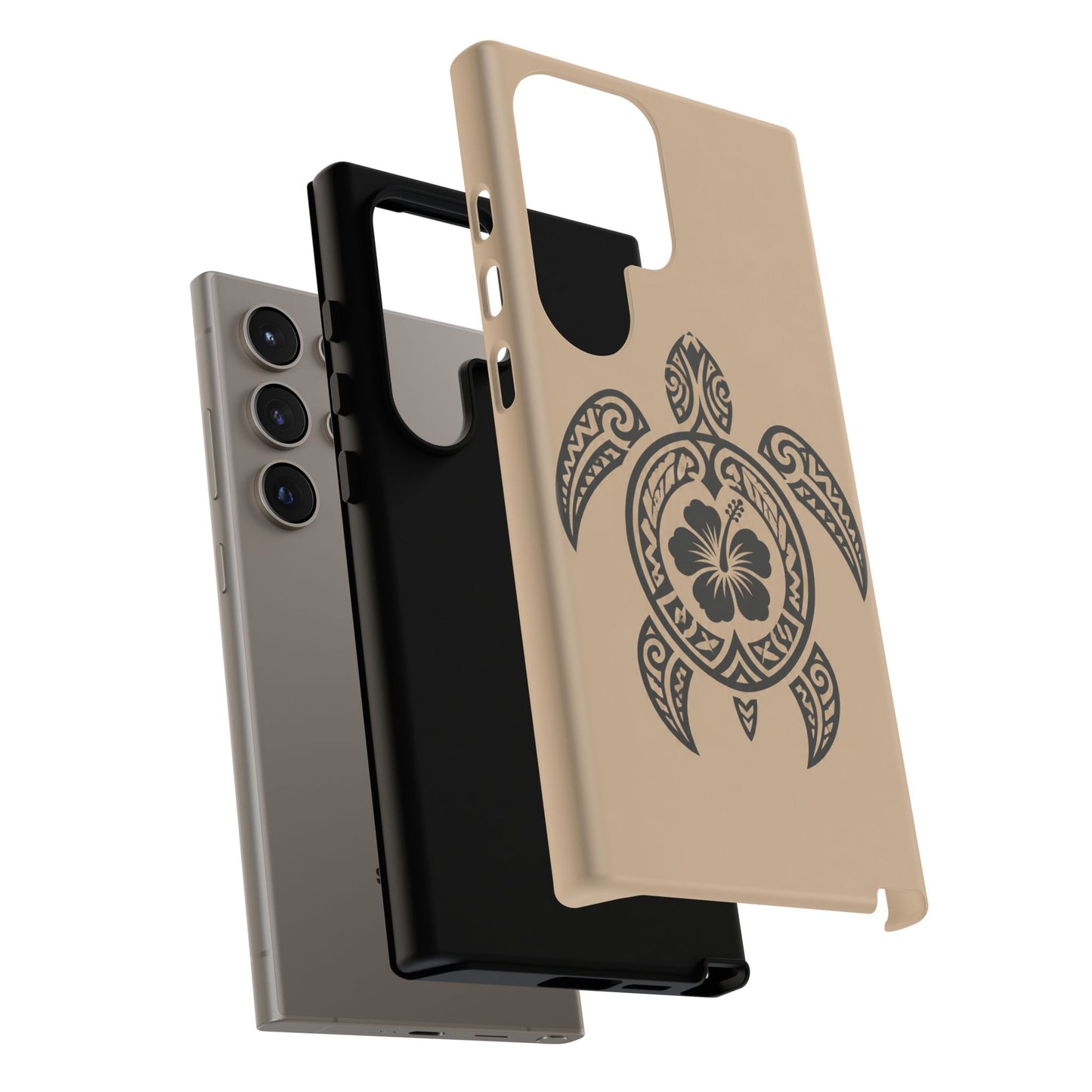 Polynesian Turtle Phone Case | Hawaiian Beach Tough Cover